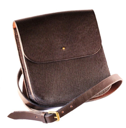Leather Postmans Bag - Classic English