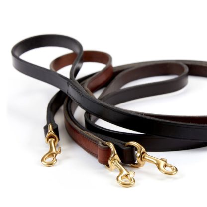 Plain Leather Dog Leads 2