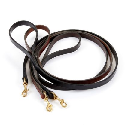 Plain Leather Dog Leads 3