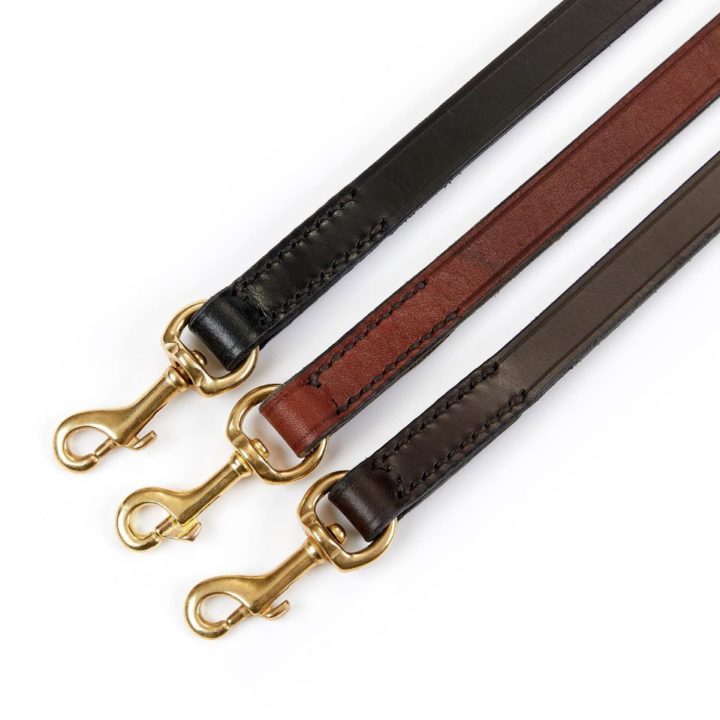 Plain Leather Dog Leads