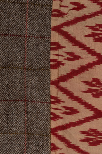The HImal Womens Wool Tweed Jacket Detail 2