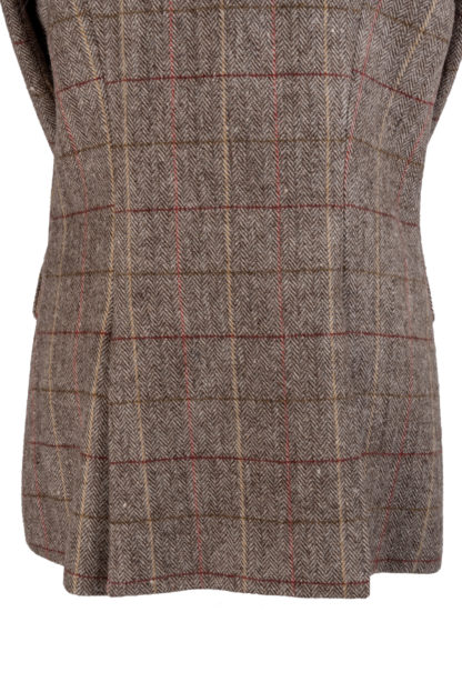 The HImal Womens Wool Tweed Jacket Back