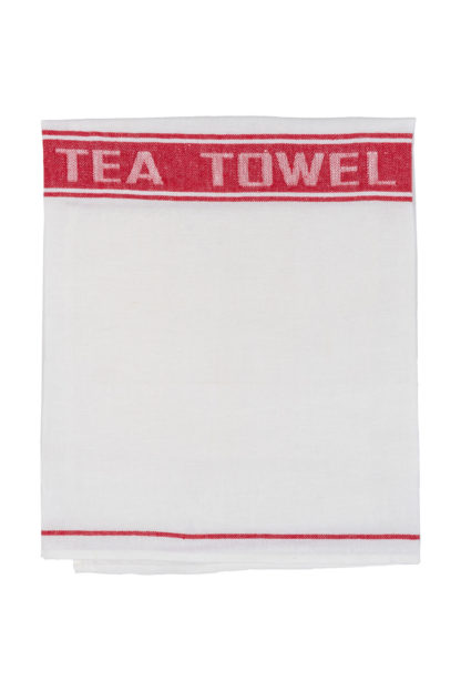 Traditional Irish Linen Tea Towel - Detail