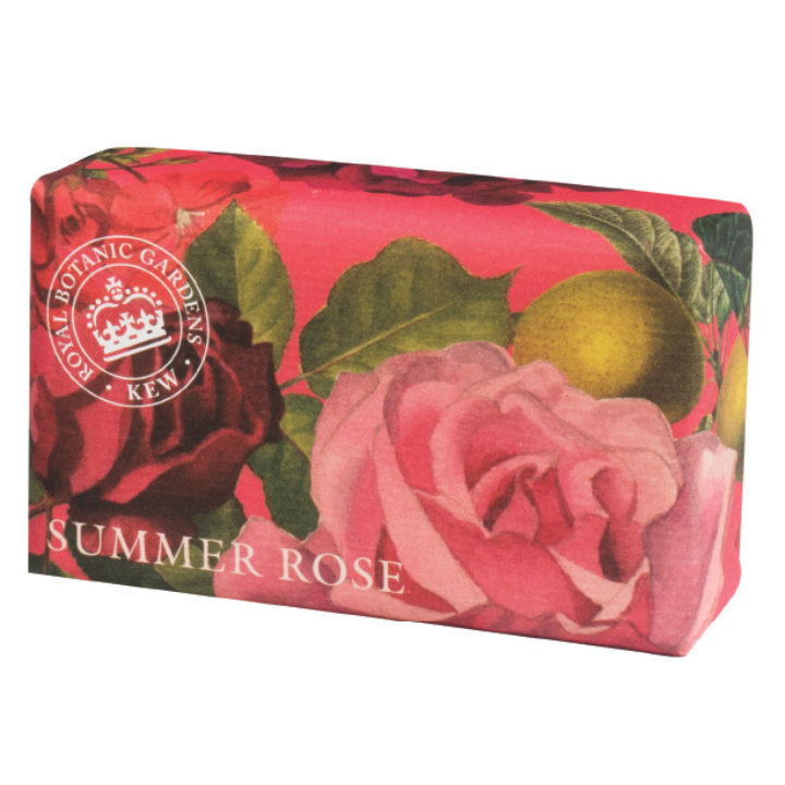Kew-Gardens Botanical-Soap-Summer-Rose