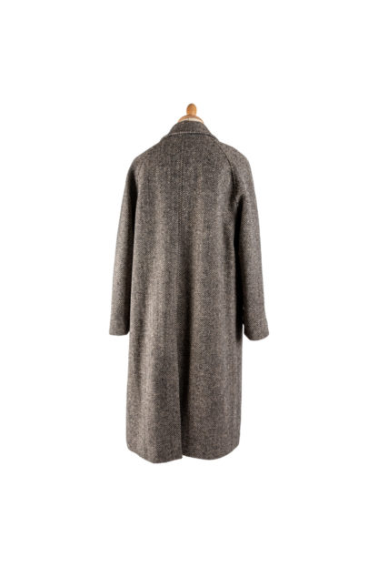 The Corrib - Mens Classic Tweed Overcoat Back