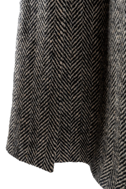 The Corrib - Mens Classic Tweed Overcoat Detail