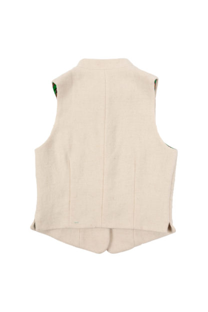 The Kashmir Womens Wool Waistcoat Back