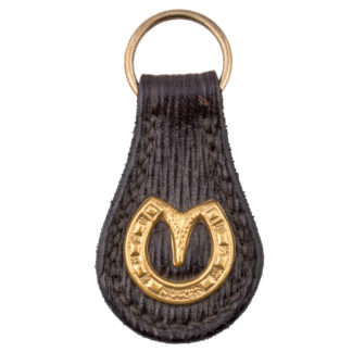 Leather-Horse-Shoe-Key-Ring