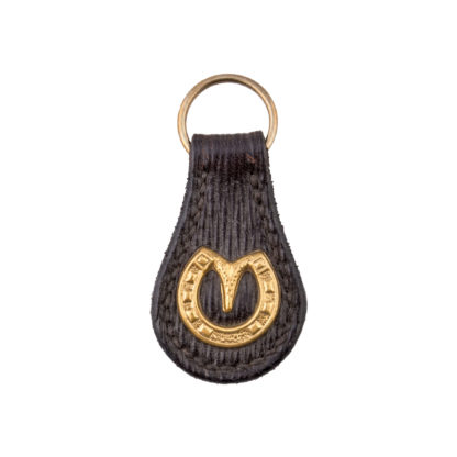 Leather-Horse-Shoe-Key-Ring