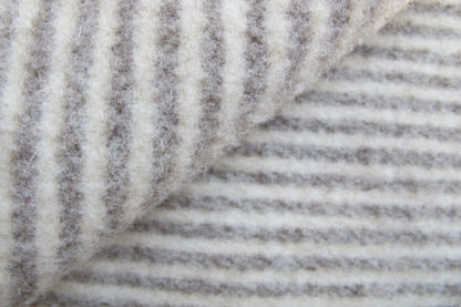 Spanish Wool Manta Blanket striped detail