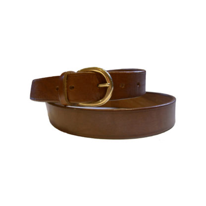 The-English-Dark Old-Brown-Leather-Belt