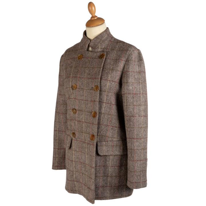 The HImal Womens Wool Tweed Jacket