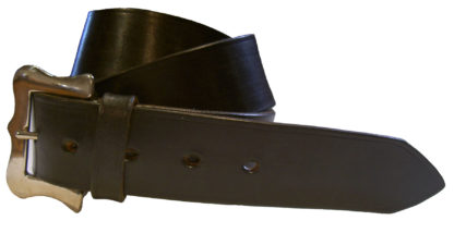 The Ploughmans Brown Leather Belt Detail 3