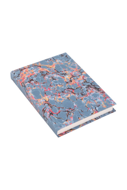 Hand Marbled Blue Notebook