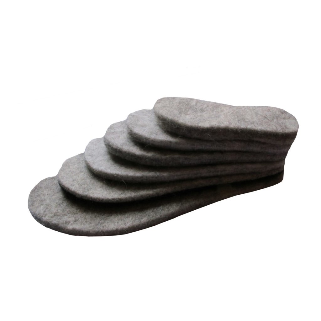 Felted Wool Insoles — Great English Outdoors