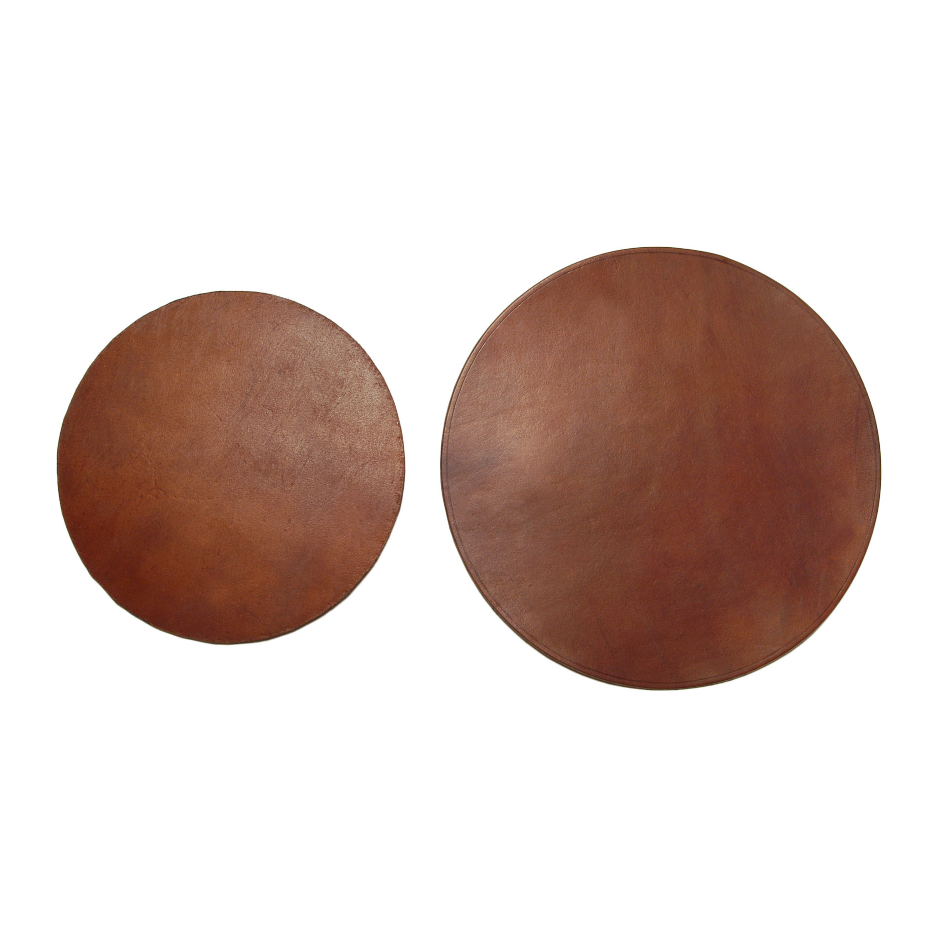 Leather Placemats Great English Outdoors, Brown Leather Placemats