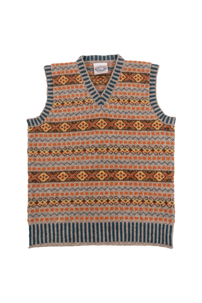The Prince of Wales Womens Fair Isle Tank Top — Great English Outdoors