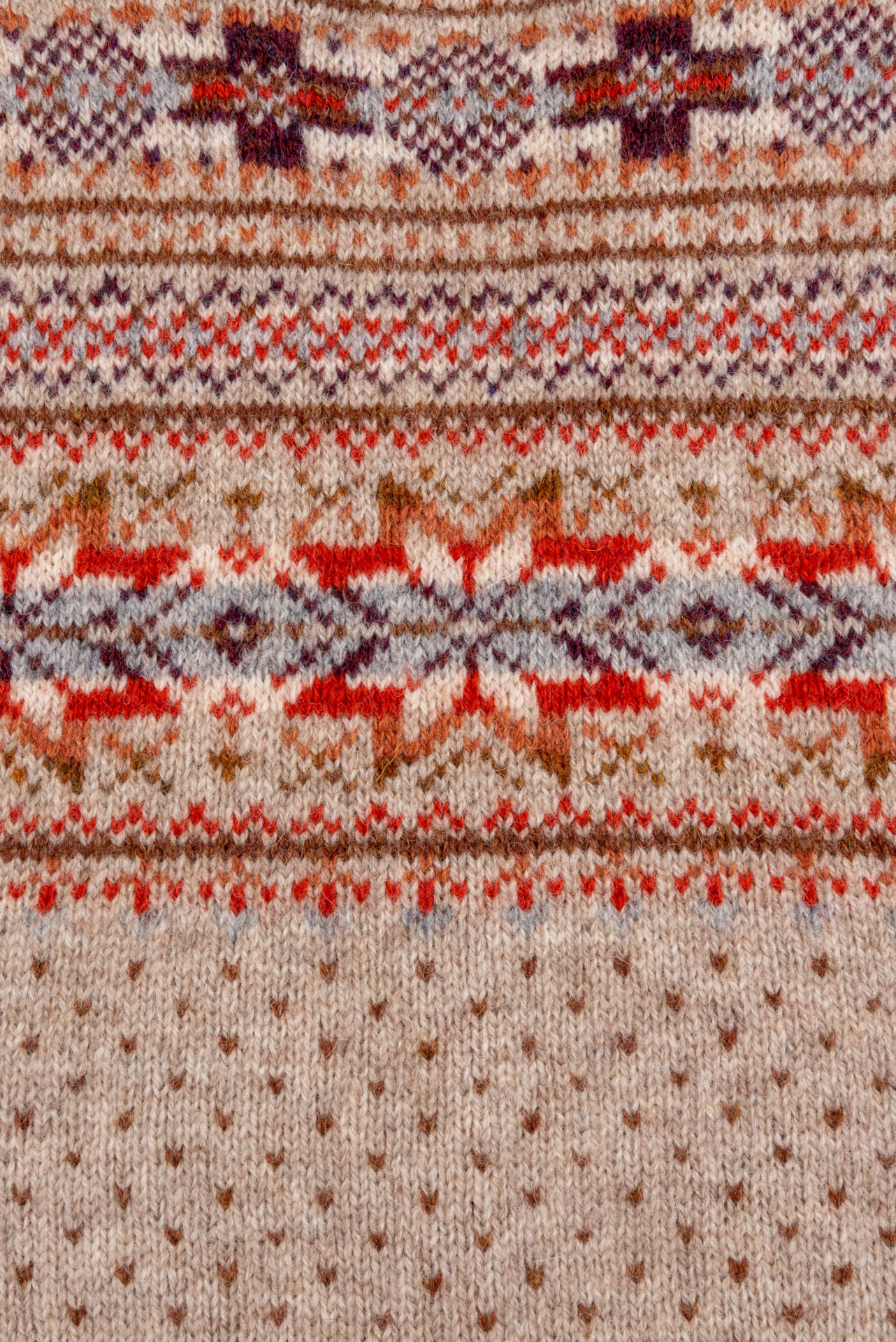fair isle sleeveless jumper ladies
