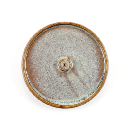 Hand Made Stoneware Incense Stick Holder aerial View