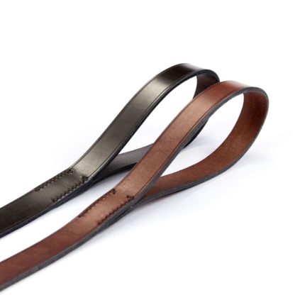 Leather Studded Dog Leads Large Handles