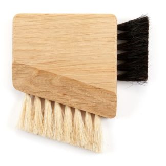 Wood Compact Computer Brush