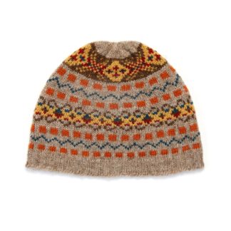 The Prince of Wales Fair Isle Wool Beanie Hat