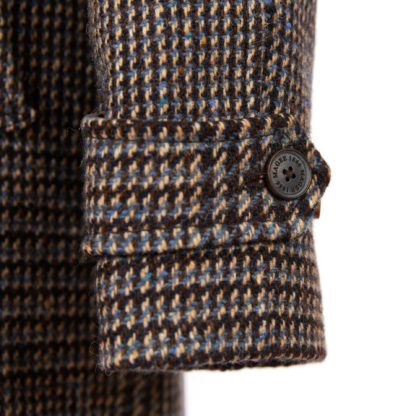The Erne Mens Tweed Overcoat 2022 Detail of Cuff