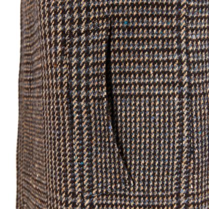 The Erne Mens Tweed Overcoat 2022 Detail of Pocket