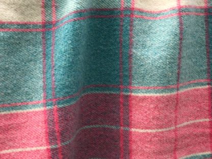 Old Welsh Blanket Plaid WP171 Detail