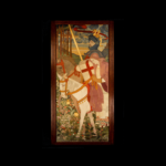 Red Cross Knitght by Phoebe Traquair 1