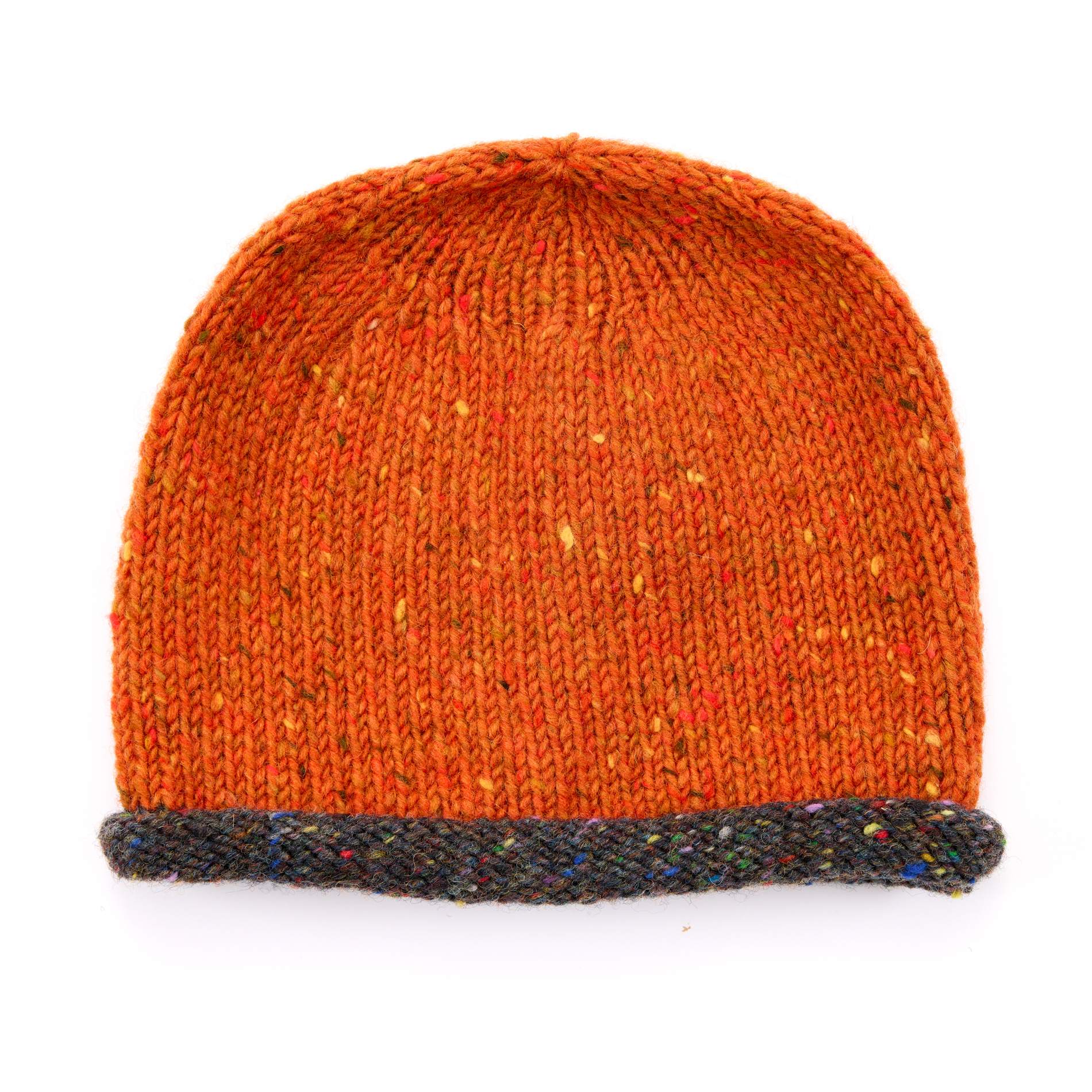 Orange wool hat sale