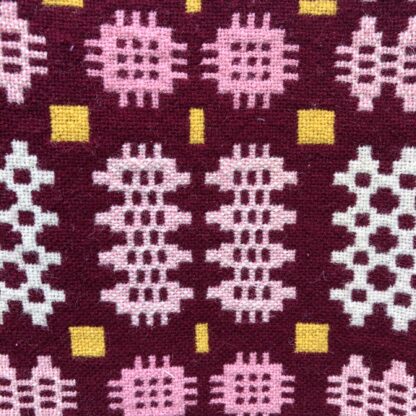 Old Welsh Blanket Antique Tapestry AT14 Detail 2