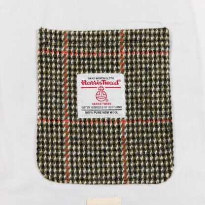 The Clayton Mens Harris Tweed Wool Gilet Detail 4