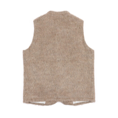 The Clayton Mens Mohair Wool Gilet Back