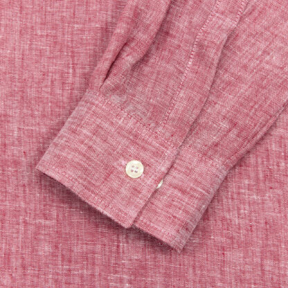 The Orkney Irish Linen Shirt Detail 4