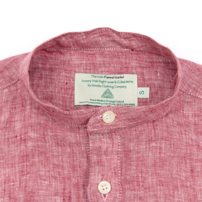 The Orkney Irish Linen ShirtThe Orkney Irish Linen Shirt Detail 1