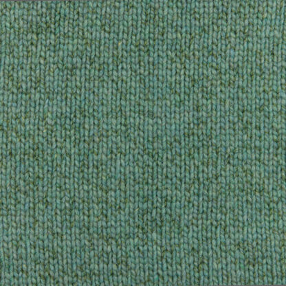 Womens Sage Green Merino Wool Funnel Neck Jumper Detail 4