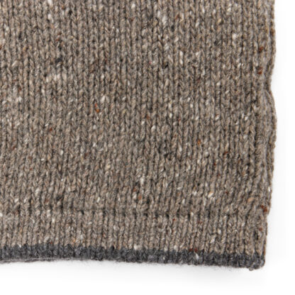 The Groundstone Round Neck Wool Jumper Detail