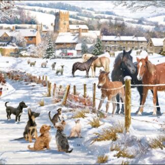 Snowy Lane Advent Calendar