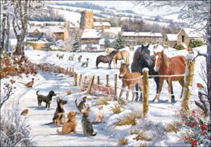 Snowy Lane Advent Calendar