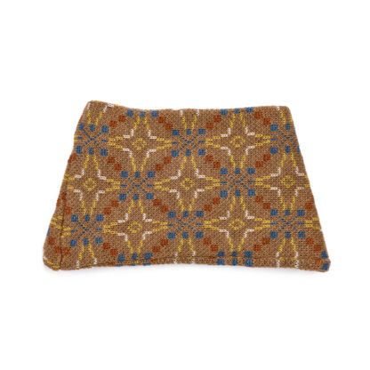 Welsh Tapestry Snood Umber Back