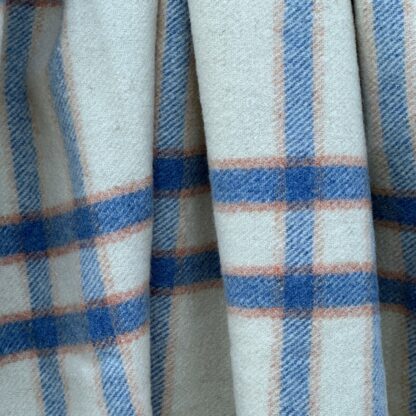 Old Welsh Blanket Plaid WP186 Detail