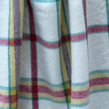 Old Welsh Blanket Plaid WP188 Detail