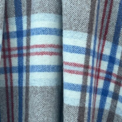 Old Welsh Blanket Plaid WP190 Detail