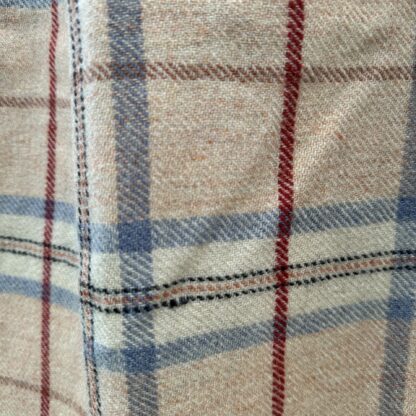 Old Welsh Blanket Plaid WP193 Detail 2
