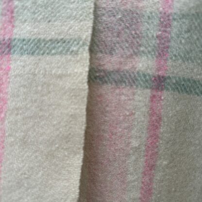 Old Welsh Blanket Plaid WP194 Detail