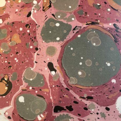 Marbled Wrapping Pink-Grey-Detail