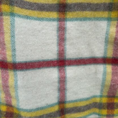 Old Welsh Blanket Plaid WP199 detail