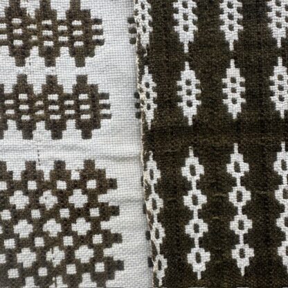 Old Welsh Blanket Antique Tapestry AT182 Detail