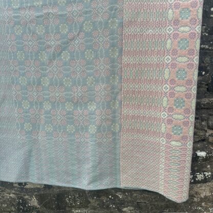 Old Welsh Blanket Antitque Tapestry AT181